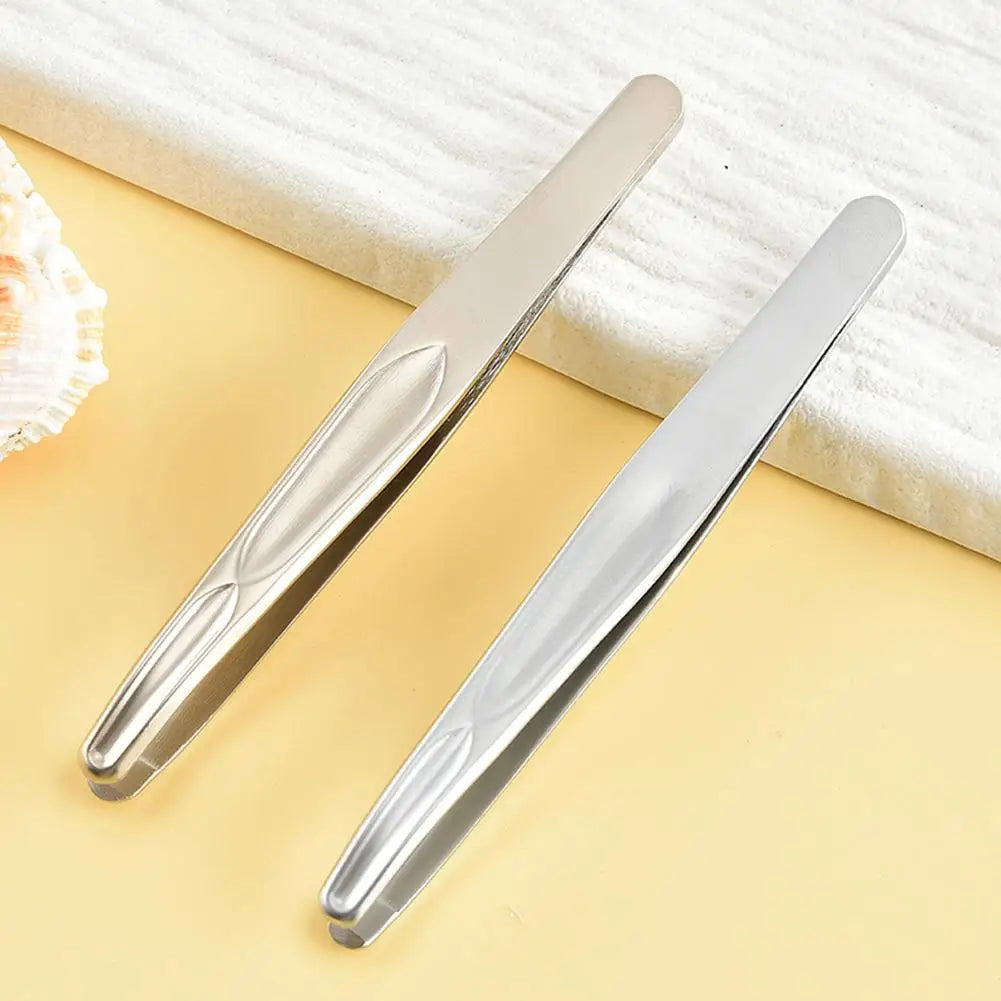 Round Head Tweezers for Eyebrow & Facial Hair Removal | Qme Precision Tweezers Qme