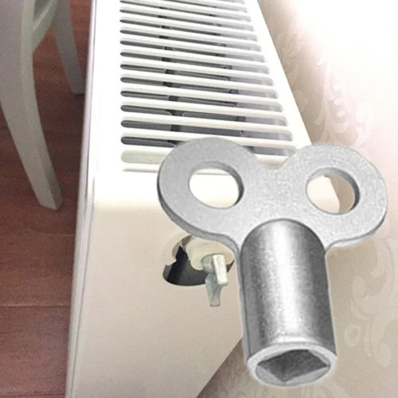 Zinc Alloy Radiator Bleeding Key – Square Socket Air Vent Tool Radiator Bleeding Key Qme