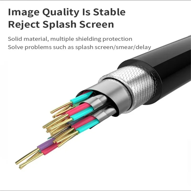 DisplayPort to HDMI Adapter Cable 4K Male to Female Display Cable Adapter Qme