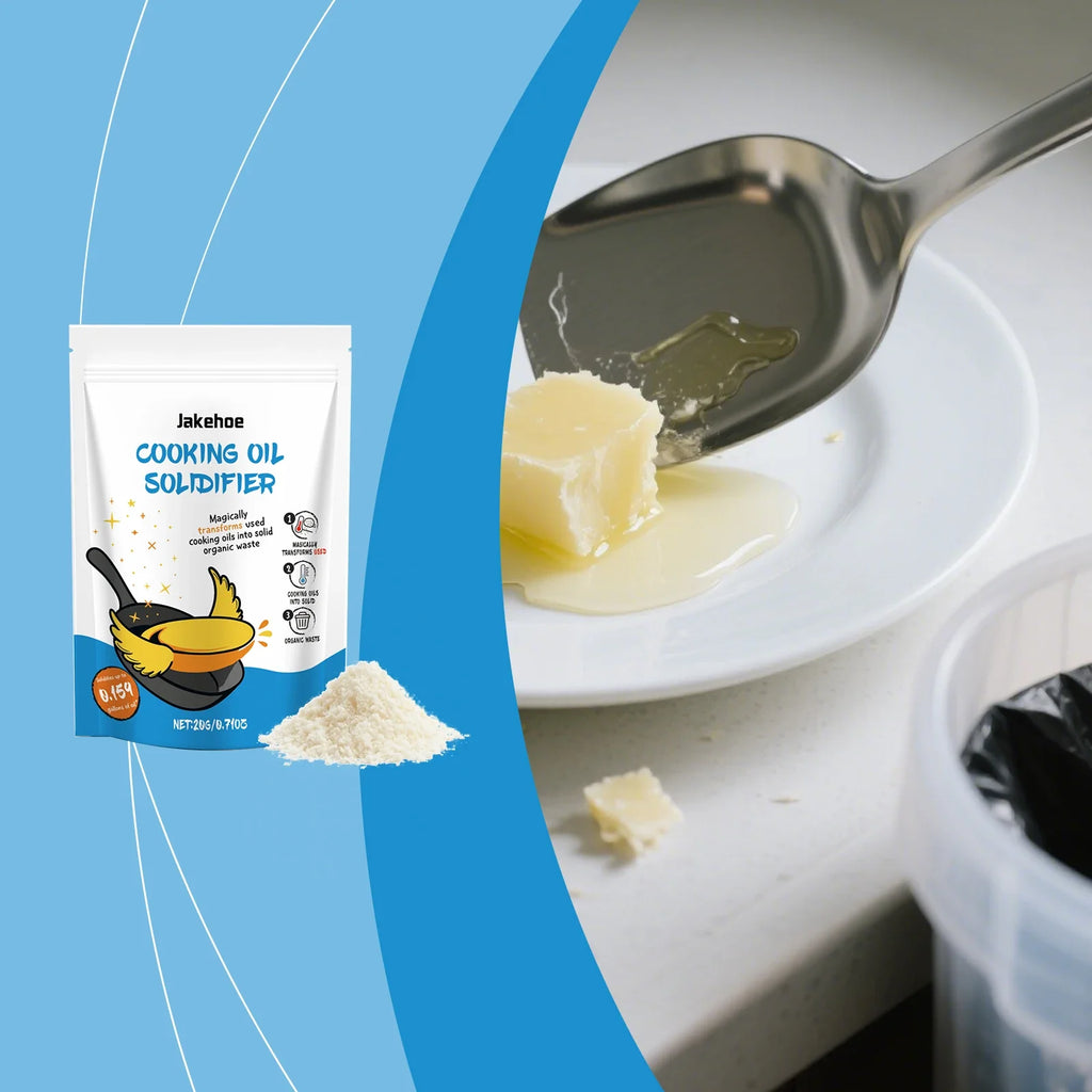 Edible Oil Coagulant – Eco-Friendly Cooking Oil Solidifier Oil Disposal Powder Qme
