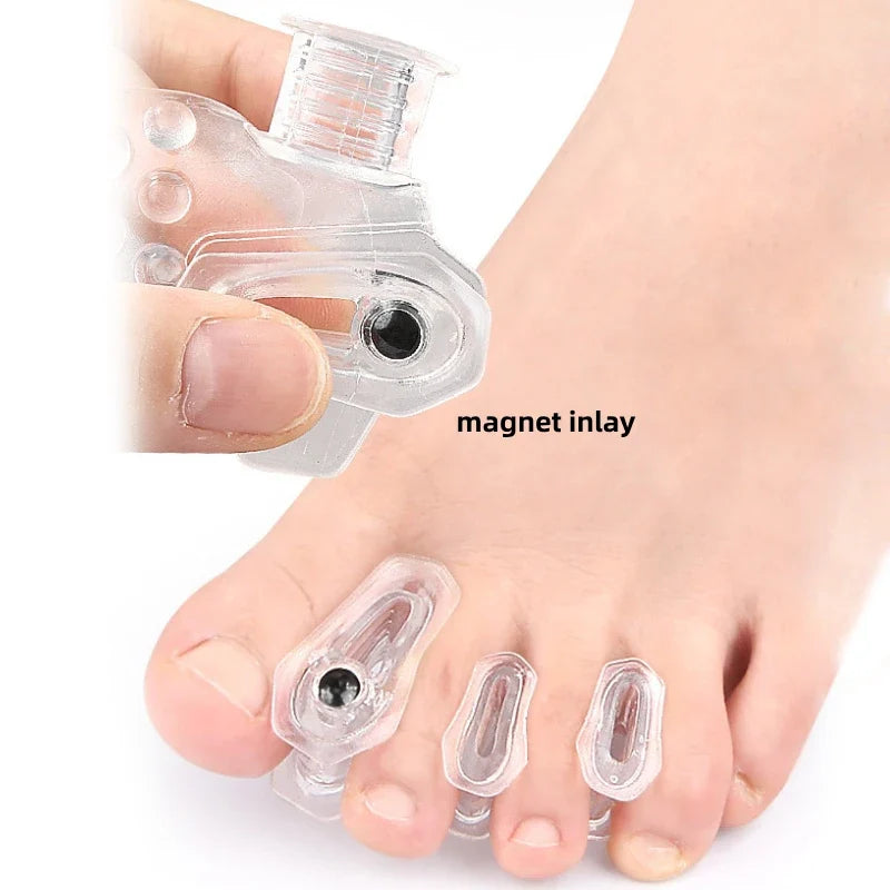 Silicone Toe Separators & Spacers – 1 Pair Foot Care Toe Separator Spacer Qme