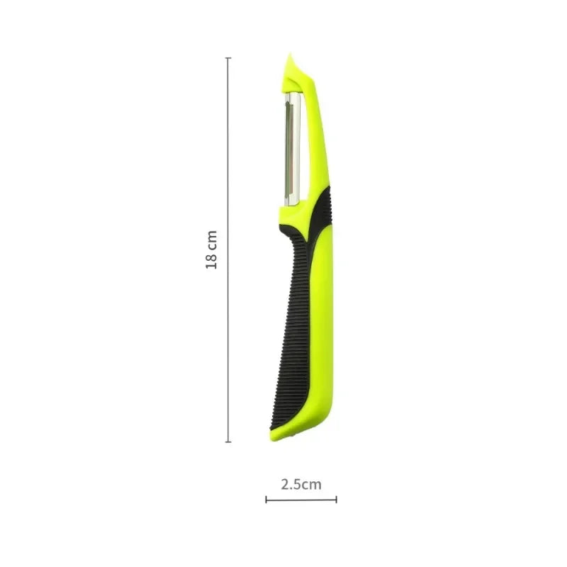 Anti-Slip Stainless Steel Vegetable & Fruit Peeler | Kitchen Vegetable Peeler Qme
