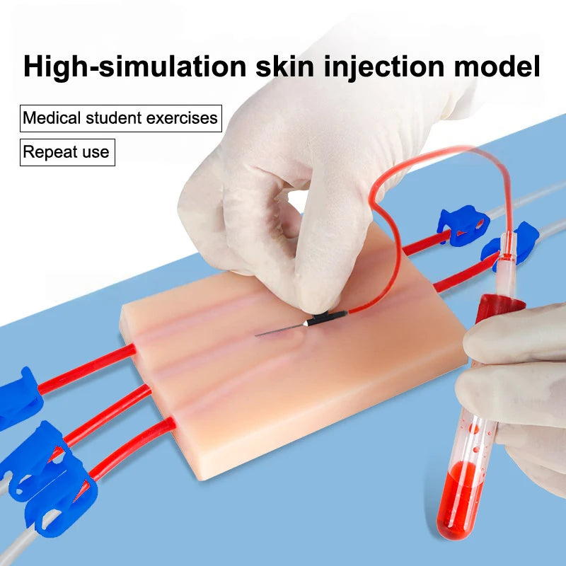Silicone Suture & Venipuncture Practice Pad – Training Model Medical Training Pad Qst Default Title