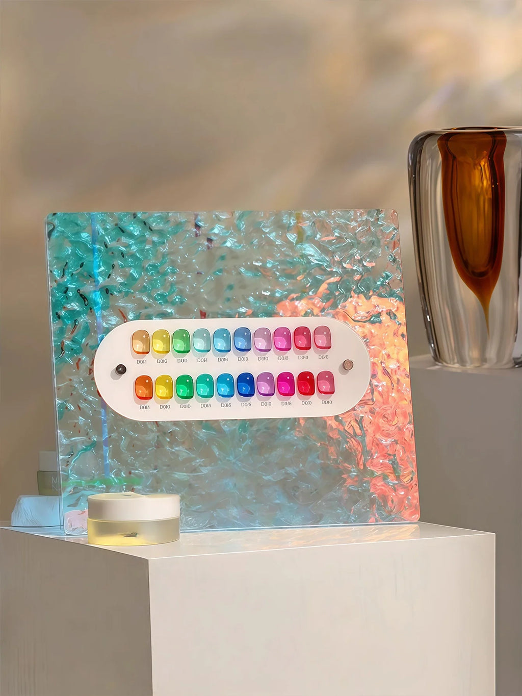9-Color Jelly Glass Gel Nail Polish Set – Translucent Gloss Gel Nail Polish Set Qme