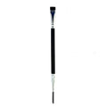 Dual-Ended Eyebrow Brush & Eyelash Spoolie Comb | Qme Makeup Brush Set Qme Black