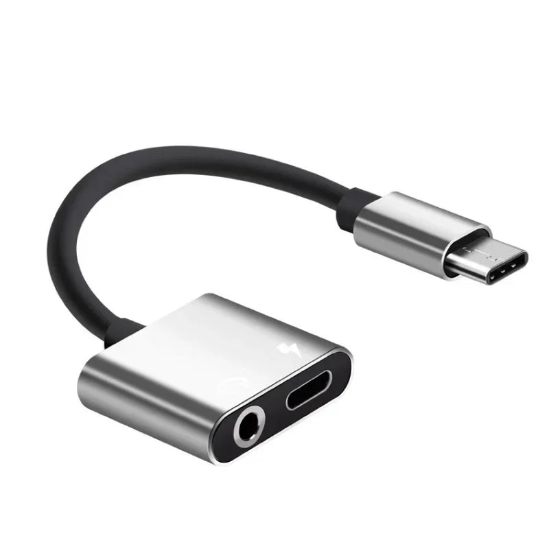 USB-C to 3.5mm Audio Adapter Earphone Converter Cable USB-C Audio Adapter Qme