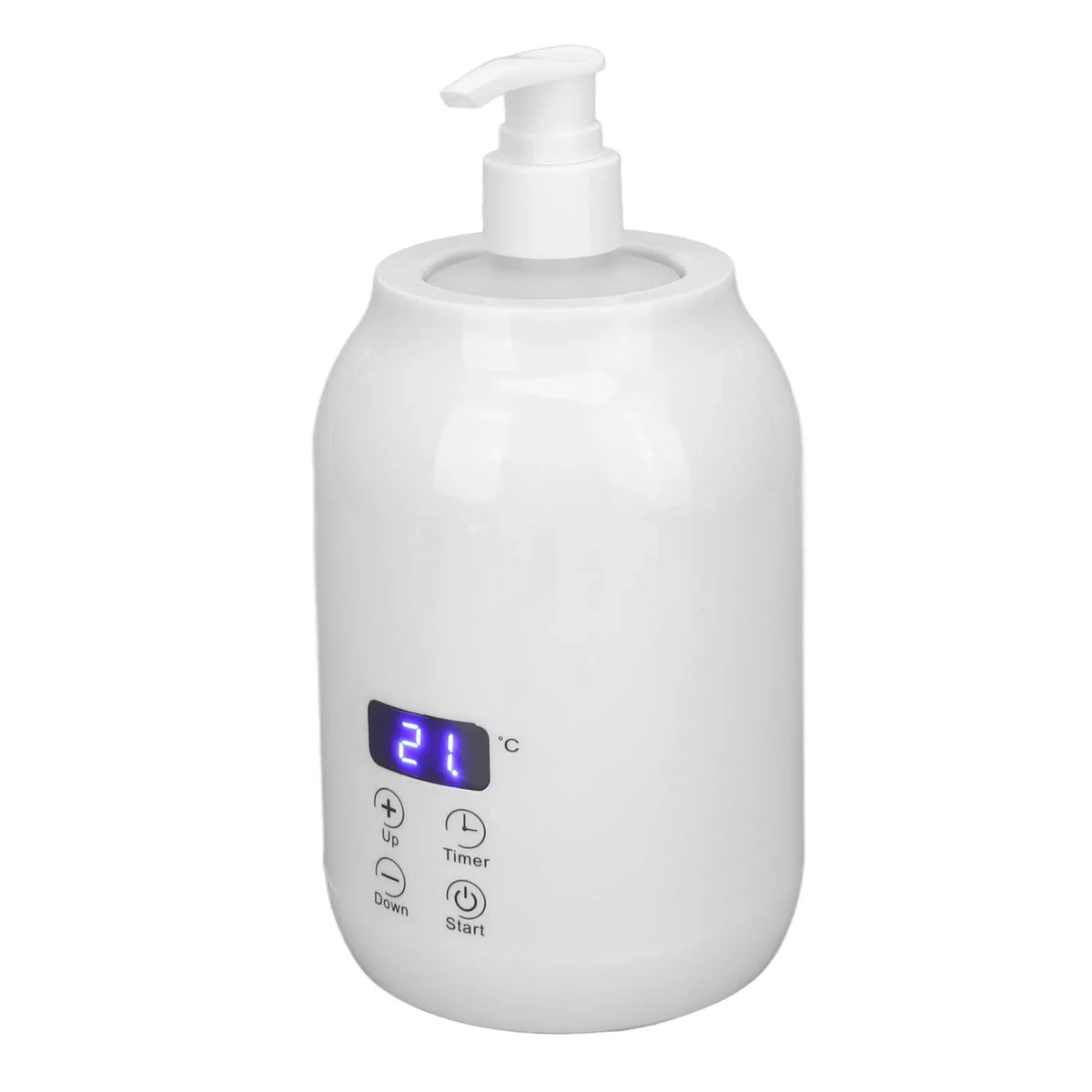 Massage Oil Bottle Heater – LED Display & Touch Control Massage Oil Warmer Qme