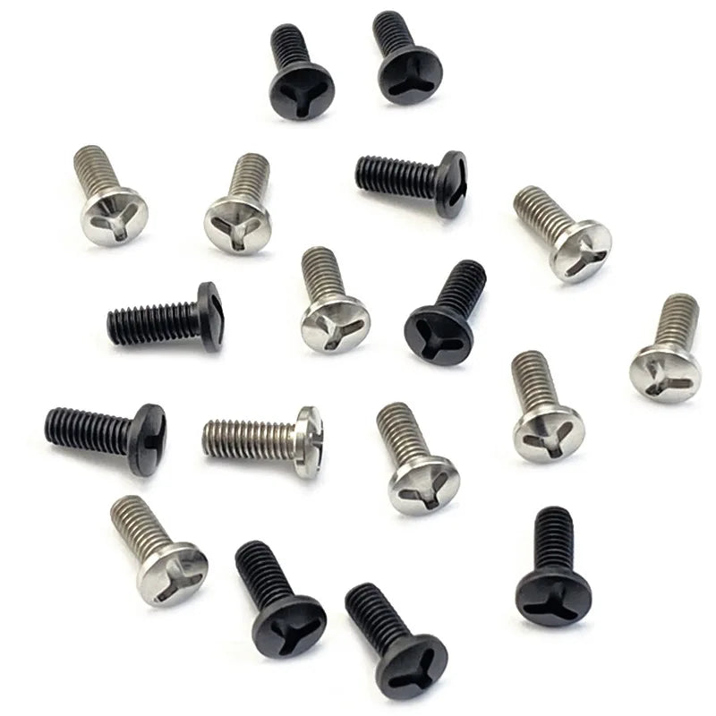 Titanium Alloy M3 Slingshot Screws – 10 Pack | Swayboo Slingshot Screws Qst