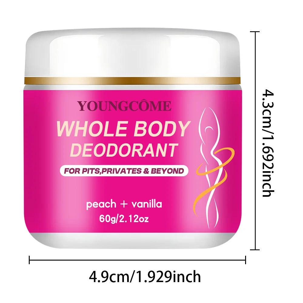 Underarm Deodorant Cream – Long-Lasting Antiperspirant 60g Deodorant Cream Qst 60g