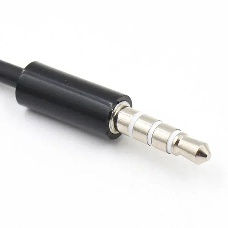 1m 3.5mm Aux Audio Male Cable – Stereo Car & Device Cable Aux Audio Cable Qme