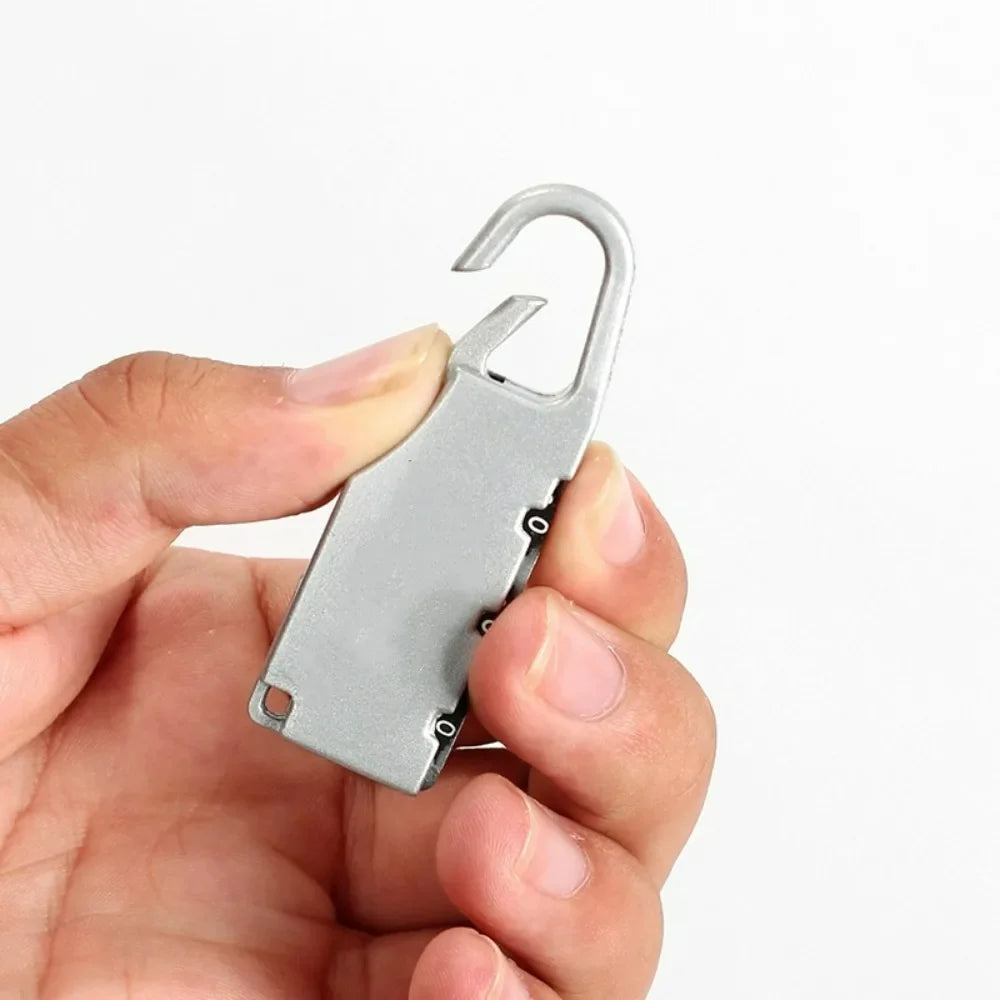 Zinc Alloy Mini Combination Lock – Secure Travel Bag Lock Travel Combination Lock Qme