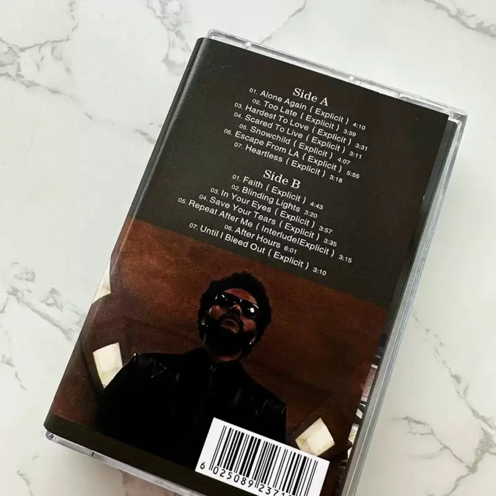 Dark Alternative R&B Cassette Tape – Atmospheric & Moody Pop Music Cassette Tape Qme