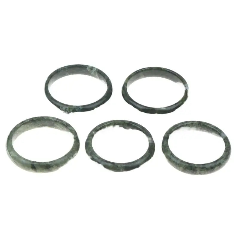 Natural Hand Carved Wide Jade Bangle – Green & White Bracelet Jade Bangle Bracelet Qme