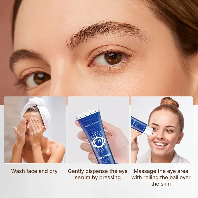 Qme Poison Bee Eye Cream – Lightweight, Hydrating 20g Eye Cream Qme