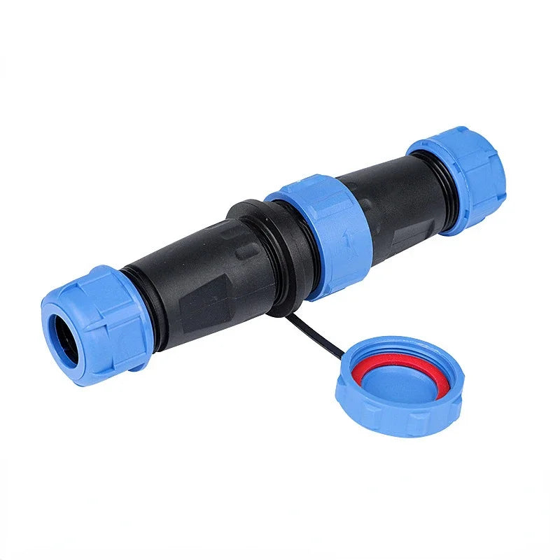 SP17D IP68 Waterproof Connector 2-7 Pin Docking Cable Waterproof Connector Qme 2PCS 4P