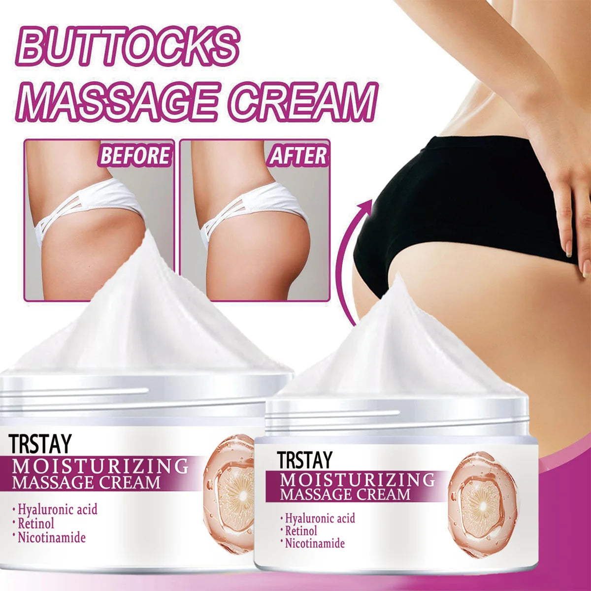 TRSTAY Firming Body Cream – Lifting & Contouring Buttock Cream Firming Body Cream Qst