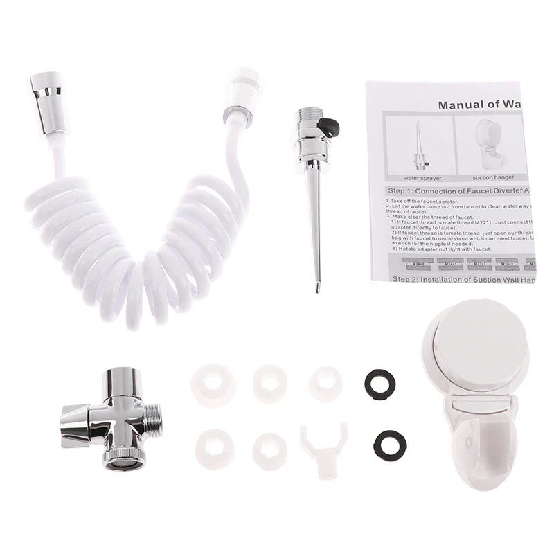 Water Flosser Oral Irrigator Dental SPA Kit | ABS Toothbrush Water Flosser Kit Qme