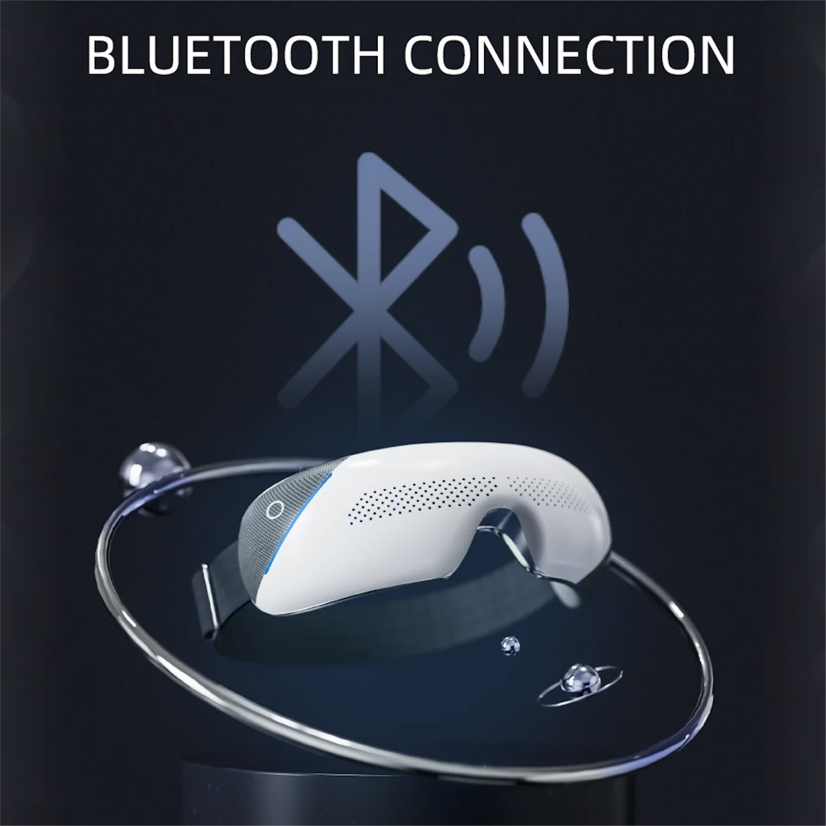 VIMYSHOW Eye Massager Bluetooth 4 Modes Airbag Kneading Eye Massager Qst
