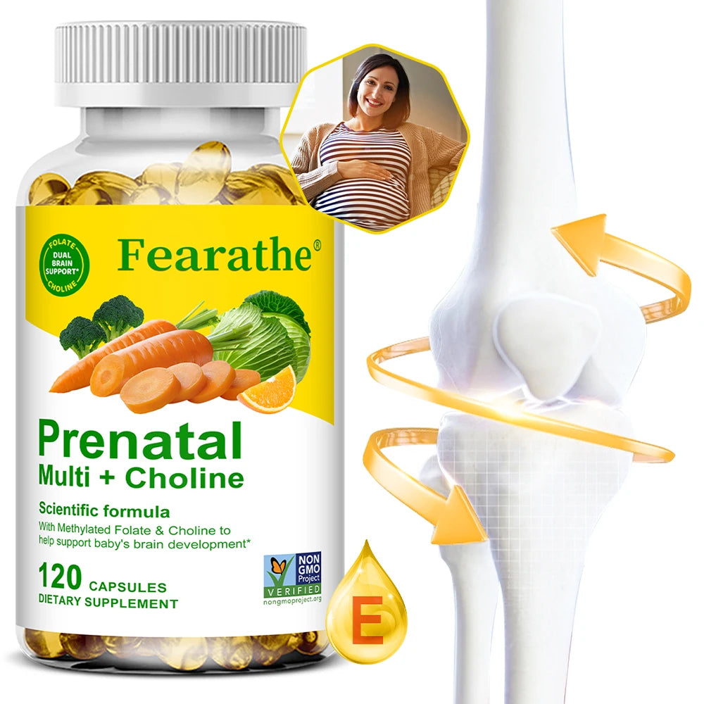Prenatal Multivitamin – Folic Acid, Biotin & Choline Capsules Prenatal Multivitamin Qst