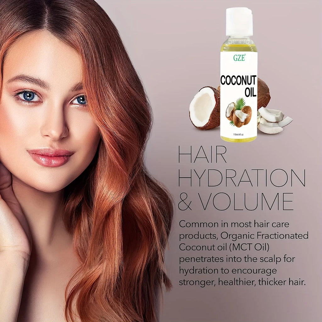 GZE Fractionated Coconut Oil – Massage & Carrier Oil Carrier Oil Qme
