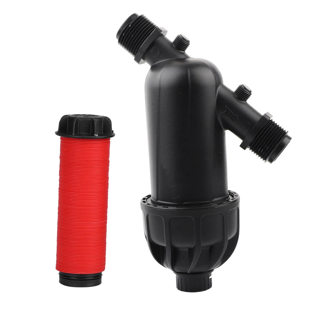 120 Mesh 130 Micron Inline Disc Filter for Drip Irrigation Drip Irrigation Filter Qme black