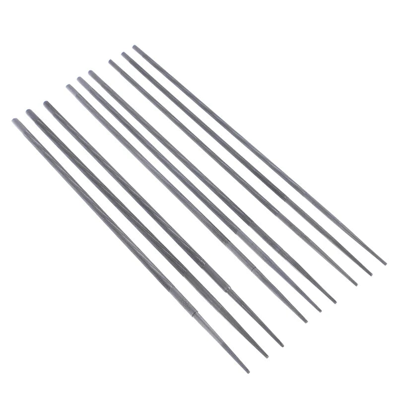 Round Chainsaw Chain Files Set – 4mm 4.8mm 5.5mm, 3 Pcs Chainsaw Sharpening File Qme
