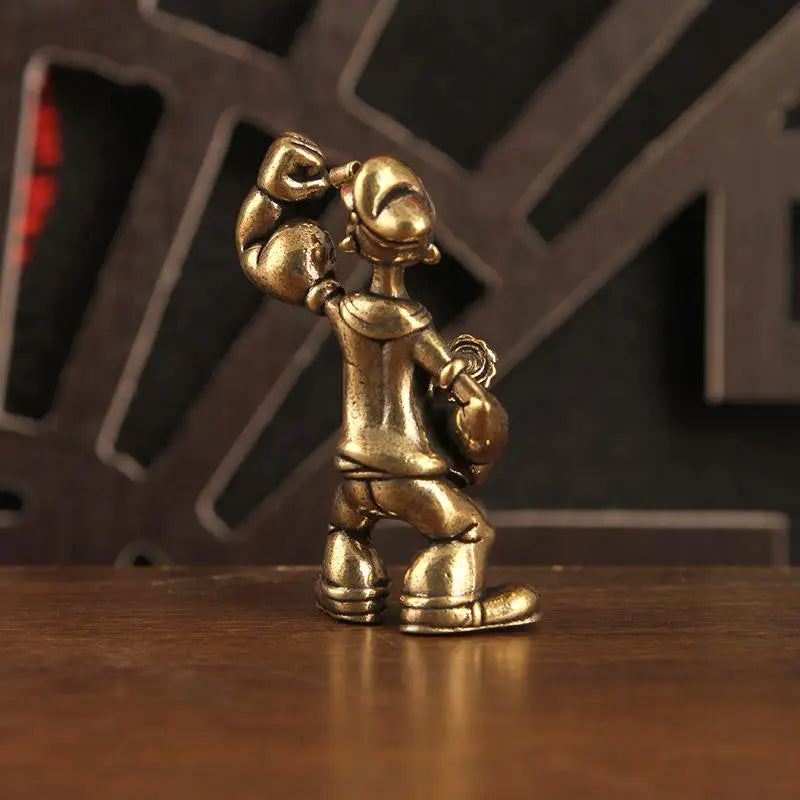 Popeye Sailor Man Resin Figurine – Desk, Home & Car Ornament Decorative Figurine Qme