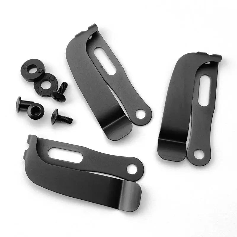 Stainless Steel KYDEX IWB Holster Belt Clip – Knife Sheath Waist Clip Holster Belt Clip Qst