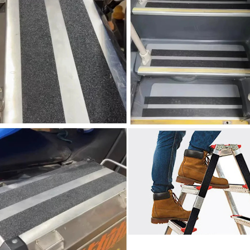 Anti-Slip Traction Tape – Waterproof Stair Tread Grip Anti-Slip Safety Tape Qme