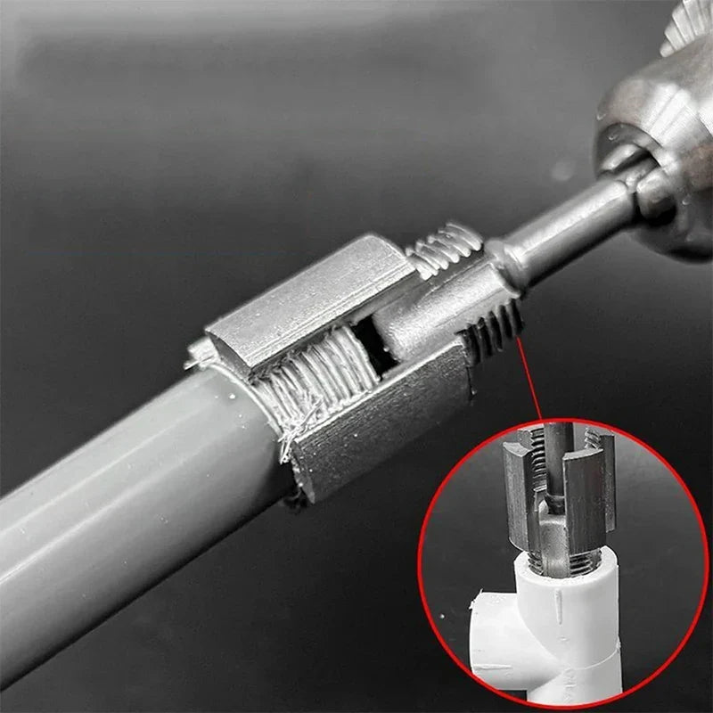 PPR PVC Pipe Threader Tapping Tool – Internal & External Thread Pipe Threading Tool Qme