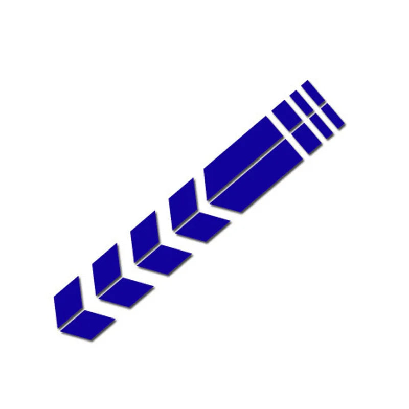 Motorcycle Stripe Stickers – Universal Vehicle Decals | 6 Colors Vehicle Stripe Decals Qme Blue