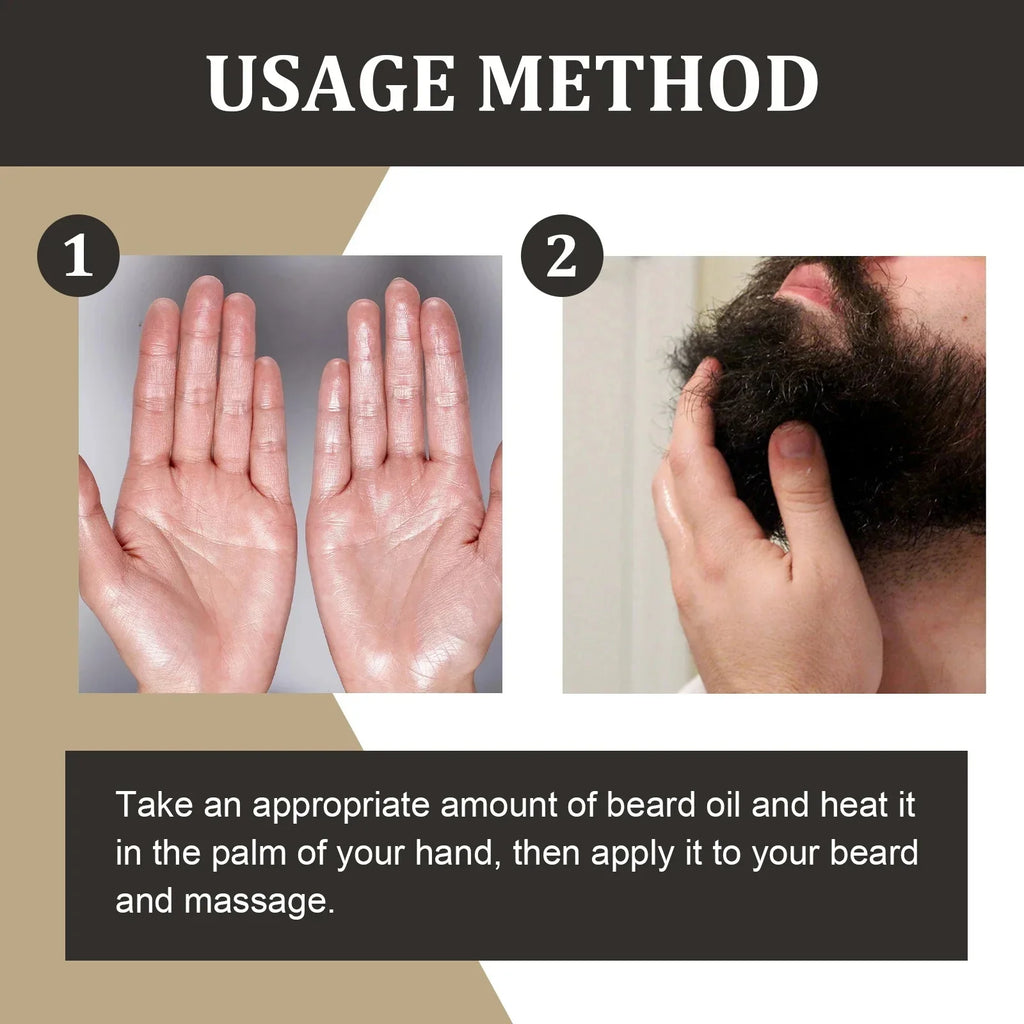 Beard Growth Serum for Men – Thicker, Fuller, Stronger Beard Beard Growth Serum Qme