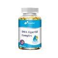 Algae Oil Omega-3 DHA & EPA Vegan Capsules | Brain & Eye Support Omega-3 Supplement Qst 60 count-1 bottle