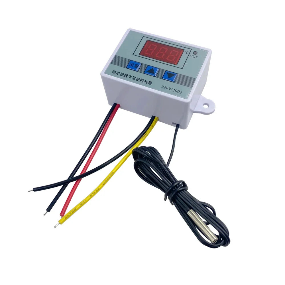 W3001 W3002 Digital Temperature Controller Thermostat Switch Temperature Controller Qme