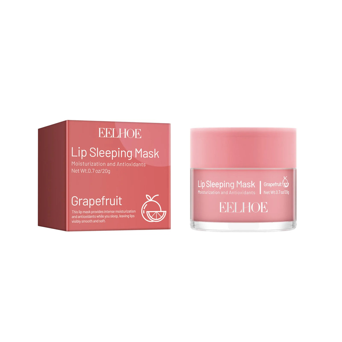REAROYA Day & Night Repair Lip Balm – Hydrating Lip Mask Lip Balm Mask Qst Grapefruit