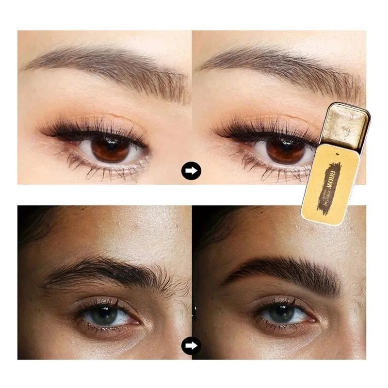Qme Eyebrow Styling Wax Gel – Waterproof Long-Lasting Hold Eyebrow Setting Gel Qme