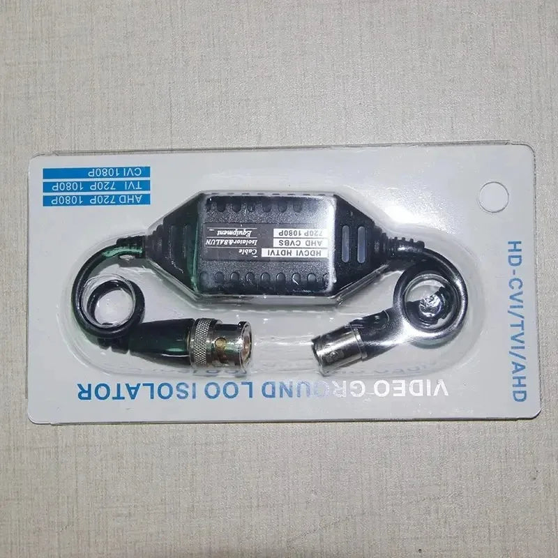 Passive Video Coaxial Ground Loop Isolator for CCTV Cameras Video Signal Isolator Qme