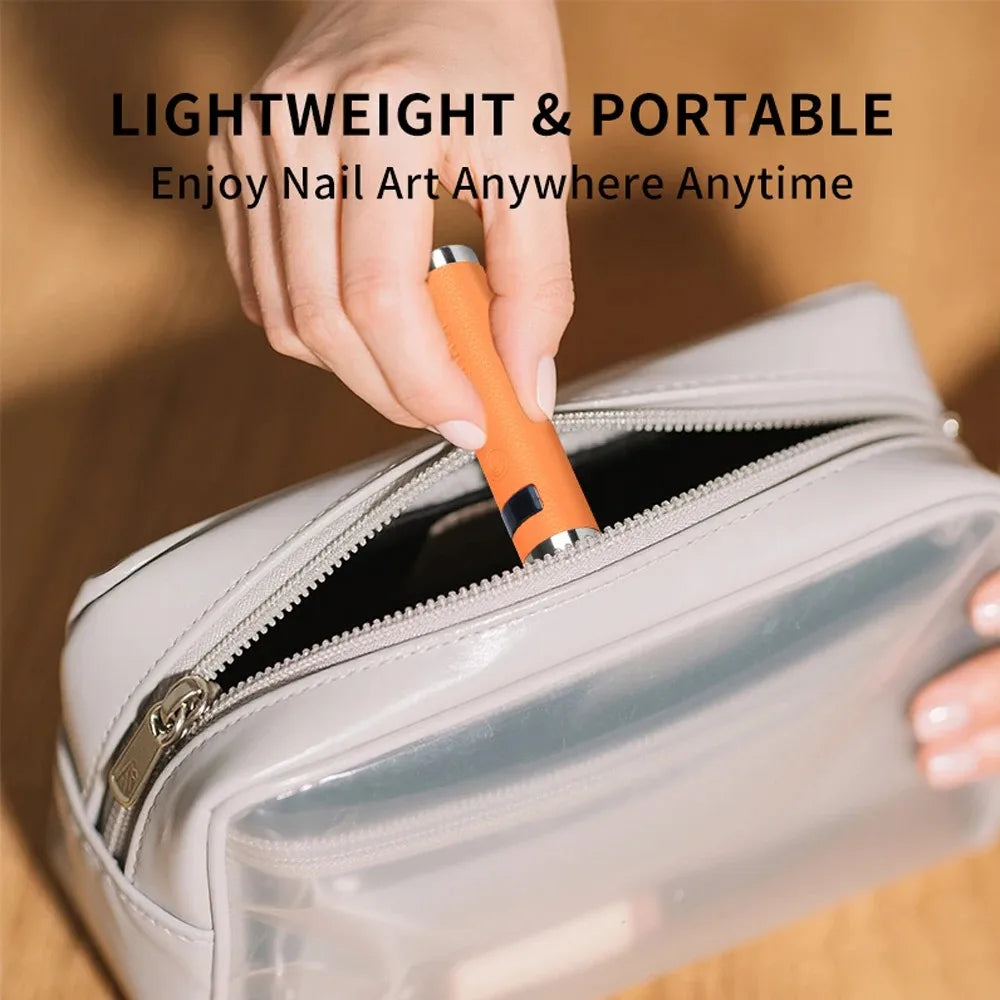 AI Sensor UV LED Nail Lamp – Cordless Rechargeable Mini Dryer UV LED Nail Lamp Qst