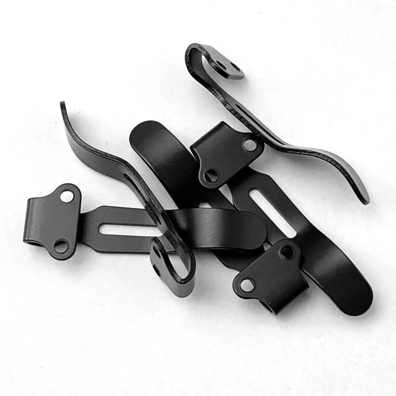 Stainless Steel Pocket Knife Back Clip for Benchmade 535 Bugout Knife Clip Accessory Qst
