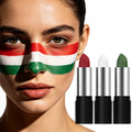 Oil Face Paint Stick – Sports Fans, Cosplay & Carnival Body Paint Face & Body Paint Qme Green-white-red