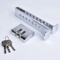 Car Anti-Theft Brake Pedal & Steering Wheel Lock | 3 Keys Anti-Theft Pedal Lock Qme A