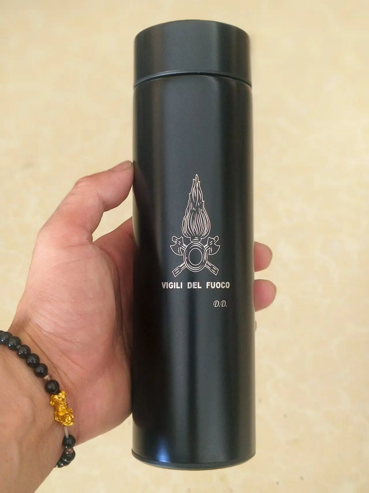 Smart Digital Thermos Mug 500ml – Touch Temperature Display Smart Thermos Mug Qst