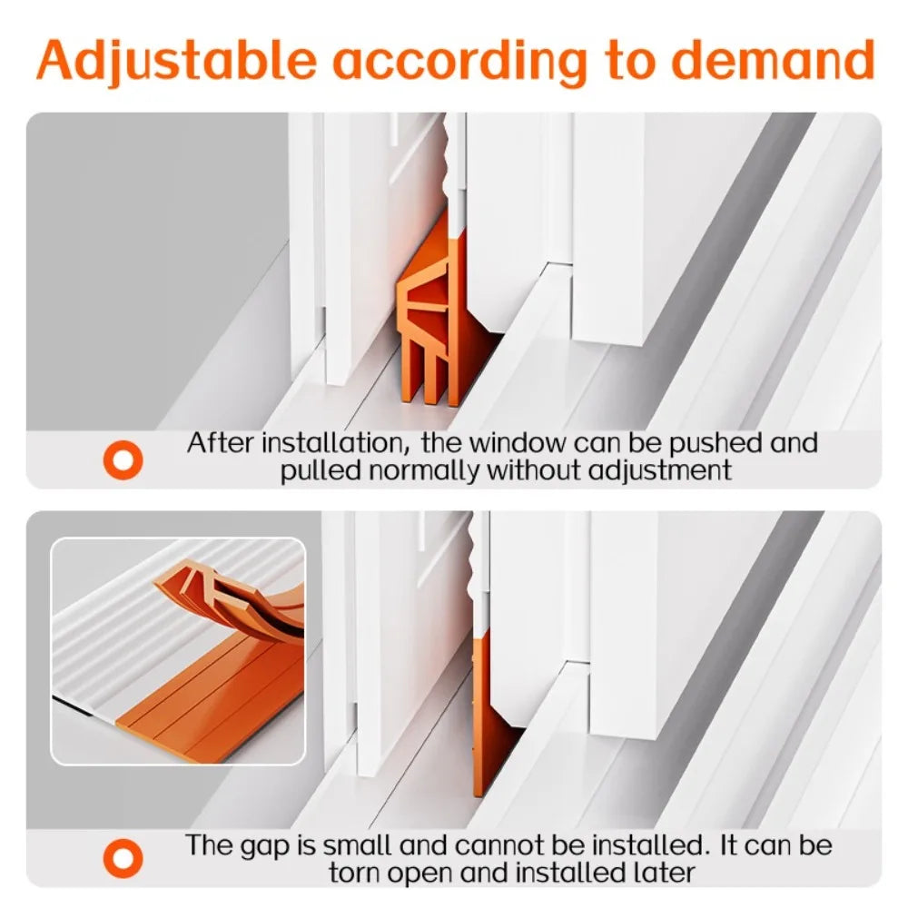 2M TPE Sliding Window & Door Sealing Strip – Weatherstrip Door Window Weatherstrip Qme