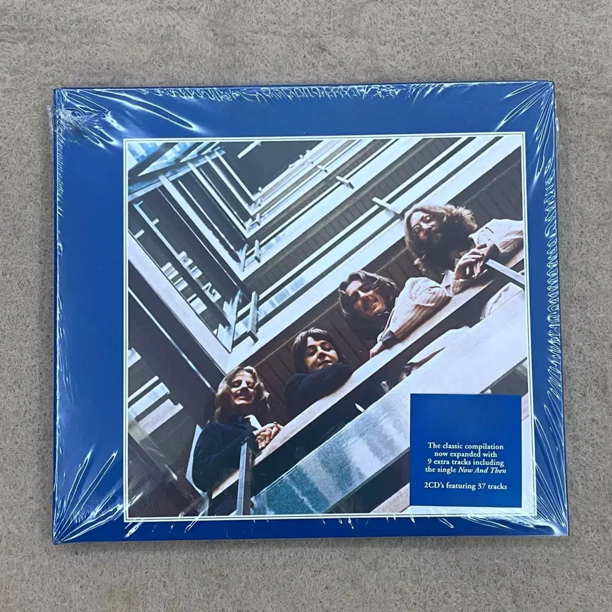 Timeless British Rock Expanded Compilation – Dual Blue & Red Covers Music Compilation Set Qme B