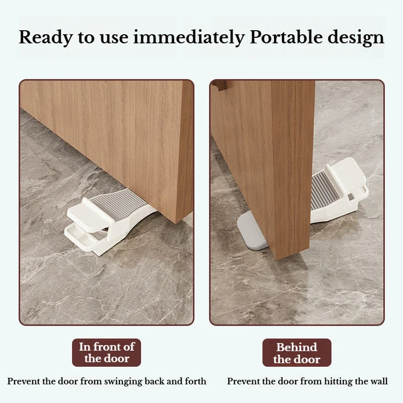 Adjustable Height Non-Slip Rubber Door Stopper Wedge | Home & Office Door Stopper Wedge Qme