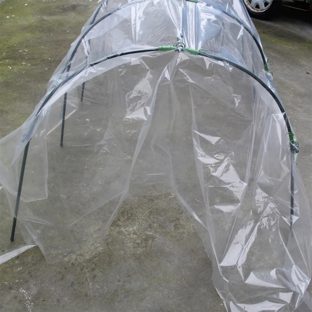 Transparent PVC Vegetable Greenhouse Cover – Garden Arch Greenhouse Arch Cover Qme