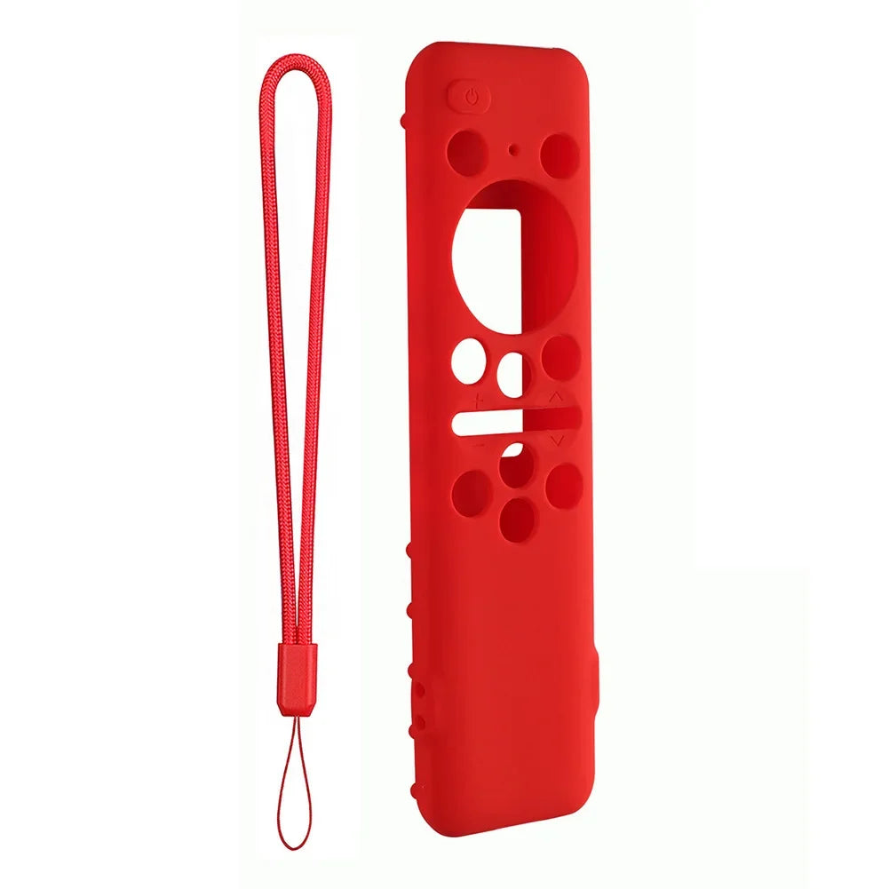 Silicone Remote Cover for Samsung Neo QLED BN59-01432A/B Remote Control Cover Qme Red