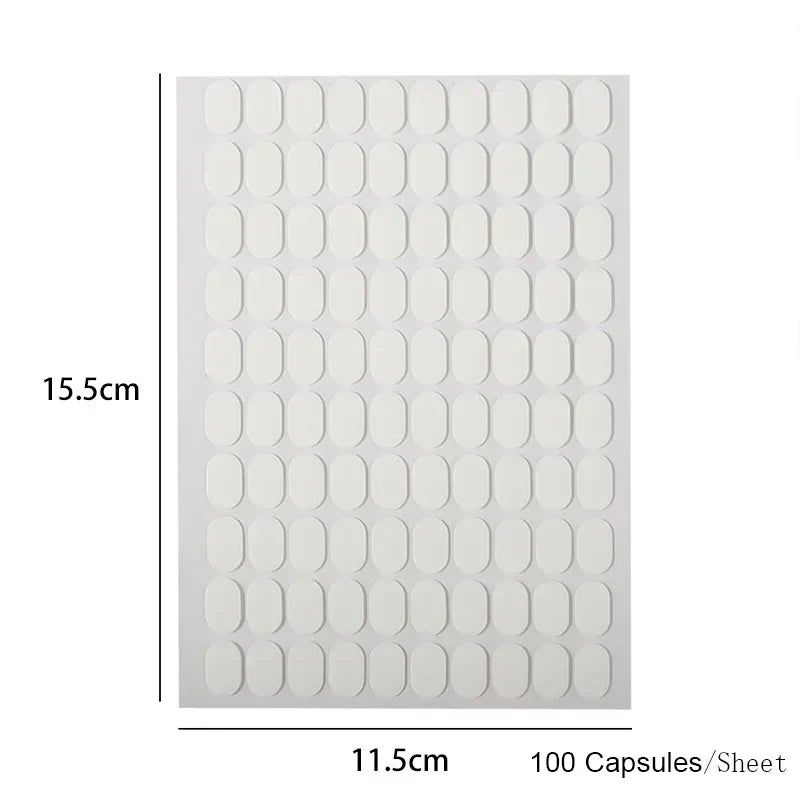 Double-Sided Nail Tips Adhesive Tape – Traceless Gel Strips Nail Art Adhesive Qme