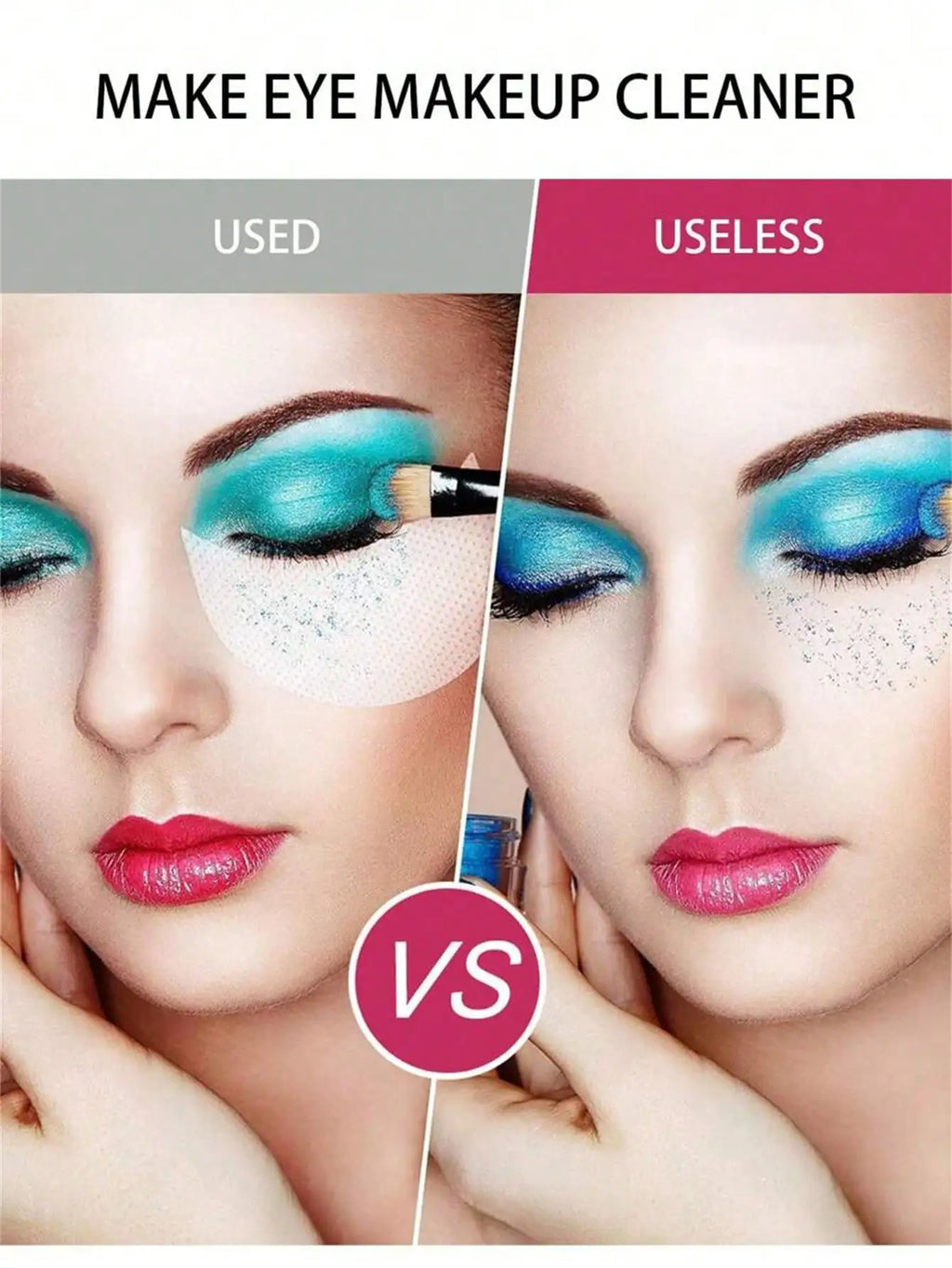 Eye Shadow Protection Stickers – Breathable Eyeliner Covers Eye Makeup Tool Qme