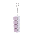 4-Key Keycap Fidget Clicker Cube Keychain Toy – 9 Colors Fidget Clicker Toy Qme Purple
